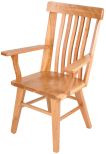 0911 Lodge Live Edge Arm Chair