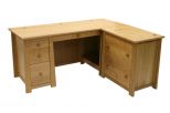 30" x 65" Pedestal Desk with Credenza
