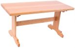2127 Modern Stepped Trestle Backless 3' Bench