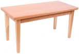 0627 Tapered Leg Backless 3' Bench