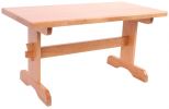 2627 Arts & Crafts Trestle Backless 3' Bench